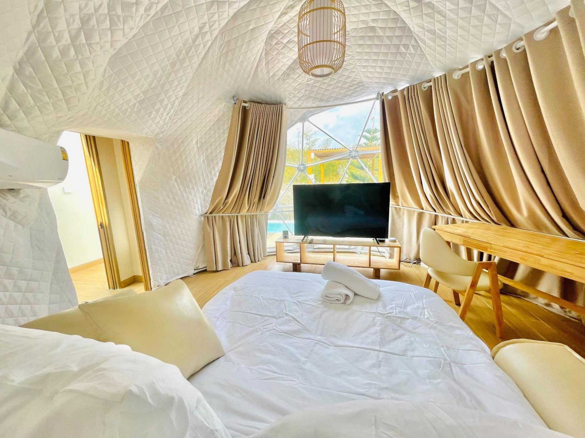 Ban Thung Sawang The X10 Nordic Tent And Glamping Pool Villa Khaoyai เขาใหญ่ - Sha Certified מראה חיצוני תמונה
