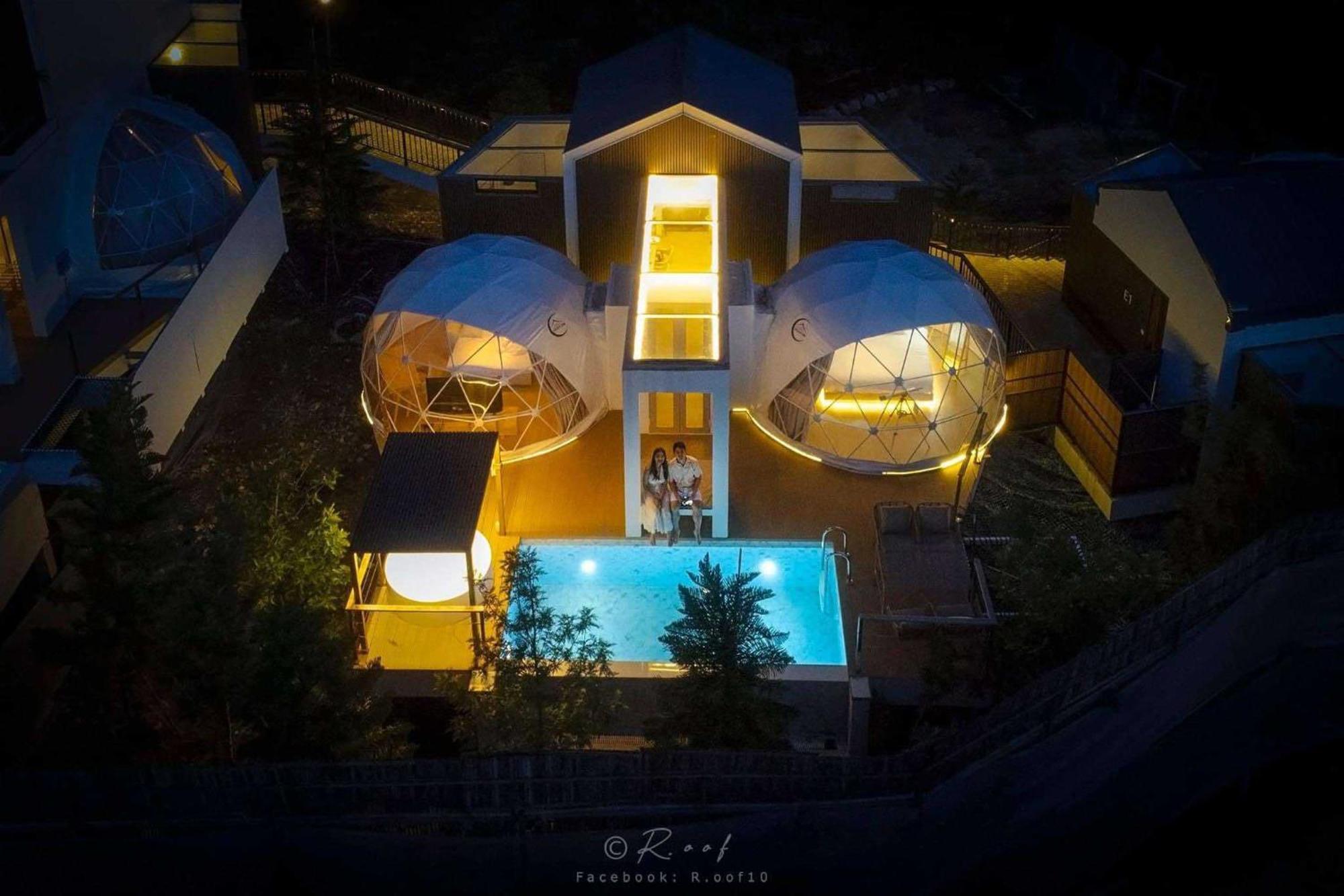 Ban Thung Sawang The X10 Nordic Tent And Glamping Pool Villa Khaoyai เขาใหญ่ - Sha Certified מראה חיצוני תמונה