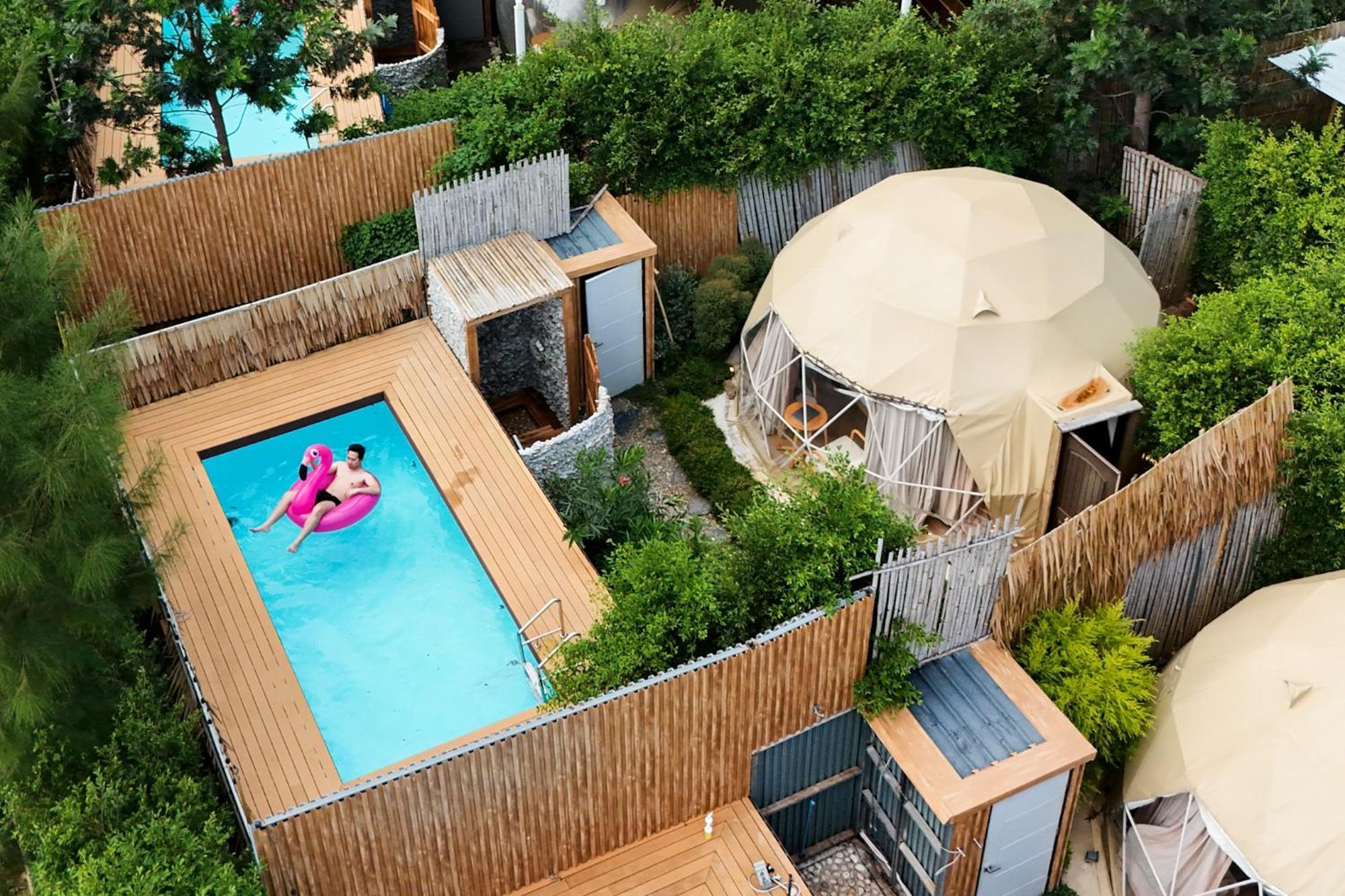 Ban Thung Sawang The X10 Nordic Tent And Glamping Pool Villa Khaoyai เขาใหญ่ - Sha Certified מראה חיצוני תמונה