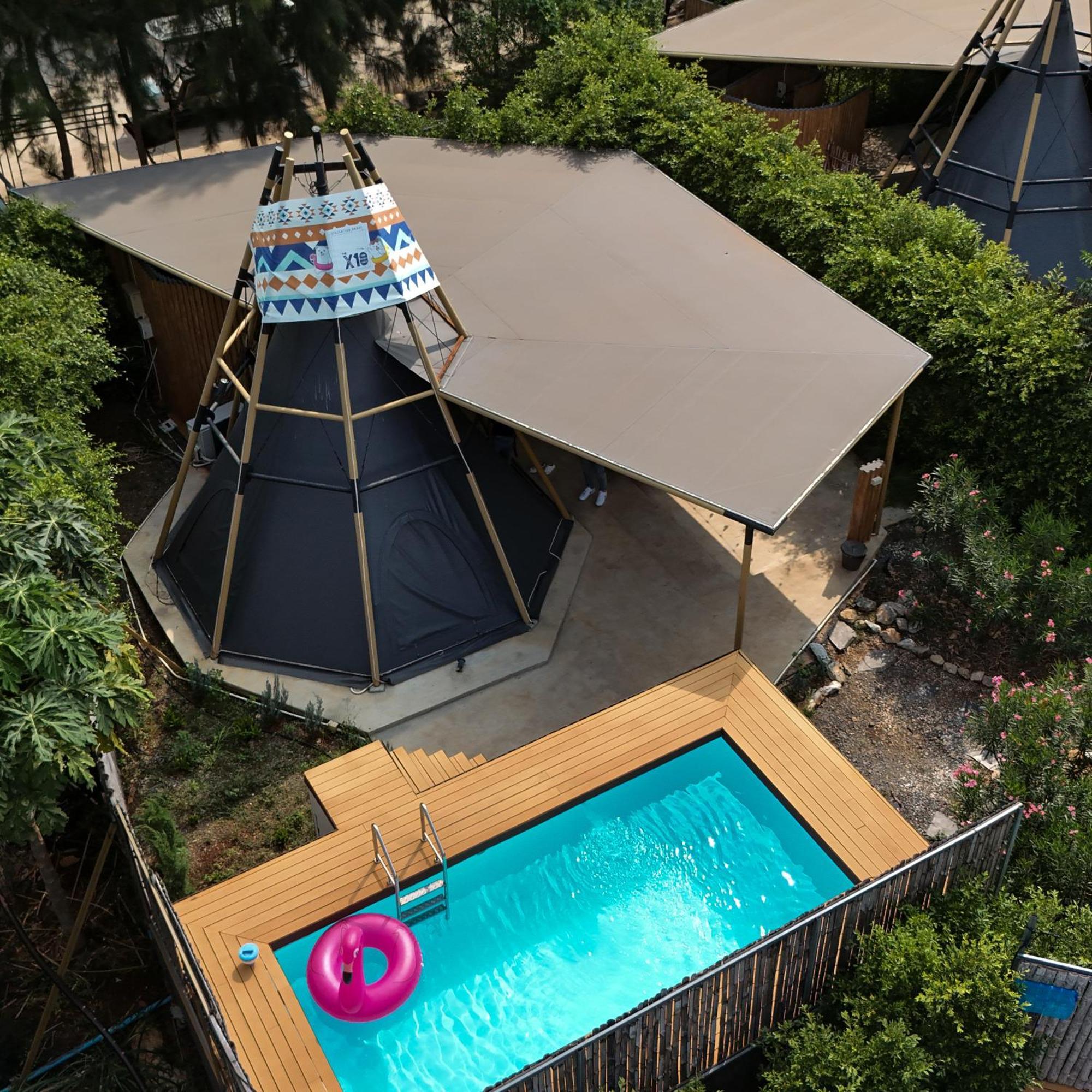 Ban Thung Sawang The X10 Nordic Tent And Glamping Pool Villa Khaoyai เขาใหญ่ - Sha Certified מראה חיצוני תמונה