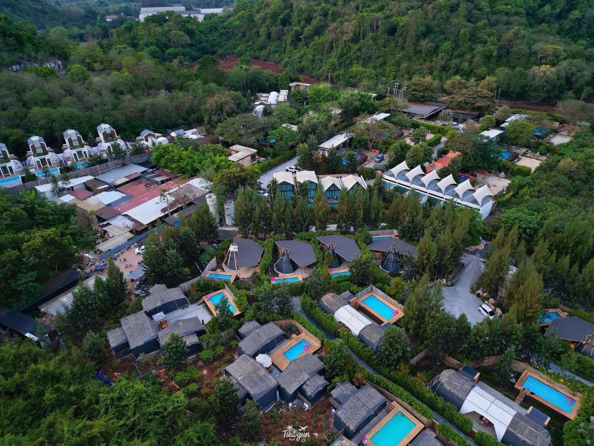Ban Thung Sawang The X10 Nordic Tent And Glamping Pool Villa Khaoyai เขาใหญ่ - Sha Certified מראה חיצוני תמונה